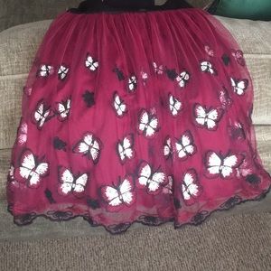Girls butterfly dress